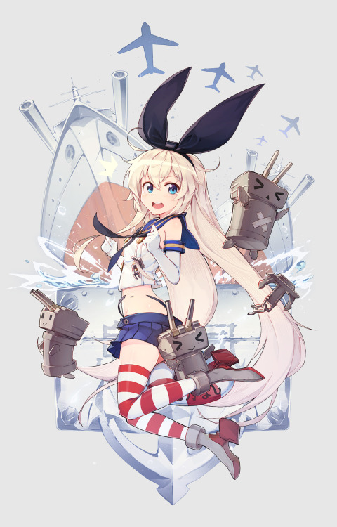 kancollegirls:  艦これまとめ by artist Hwansang