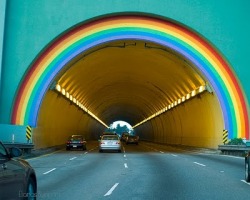 adamthegirl:the rainbow tunnel, san francisco