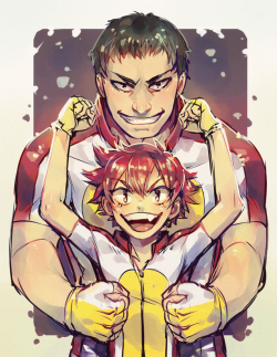 thejotaku:  Ywpd_69min twitter prompt // Senpai & Kohai Uwah