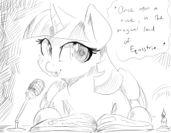 dufelbagofsafedraws:  There’s an ASMR general on /mlp/, which I