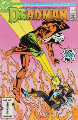 Deadman No. 4 (DC Comics, 1986). Cover art by Jose Luis Garcia