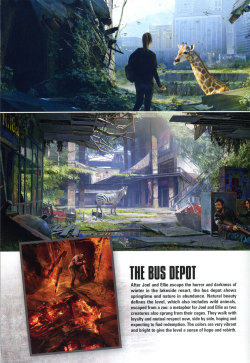 snake-bit:  The Last of Us Art Book - The Bus Depot. 