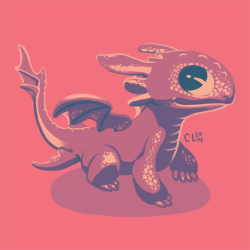 whiterose-art:  Toothless for another palette challenge! :D I