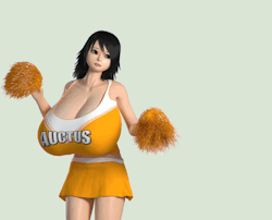 musemintmadness:  Big Breast Animation #4 Cheerleader Susan: