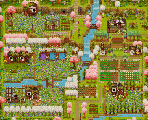 yusims:Map: Strawberry Fields Farm!