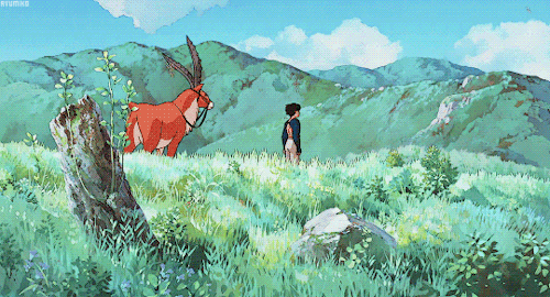 ayumiko:Studio Ghibli Scenery: ❀ Mononoke Hime