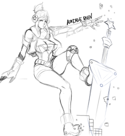 Arcade Riven sketch ~ 