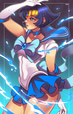 edwinhuang: here’s my Sailor Scout series! these were a lot