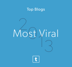 yearinreview:  Most Viral Tumblr Blogs in 2013in no particular