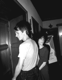 infamousgifts:Tom Verlaine & Patti Smith in 1974, photographed