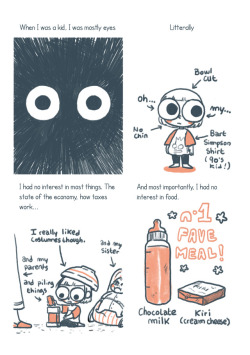 heyluchie: How I became a FOOD BABY. This is the intro comic