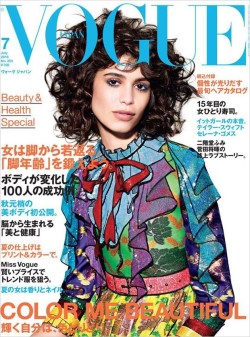 brittileekx: Mica Arganaraz for Vogue Japan July 2016. Photographed