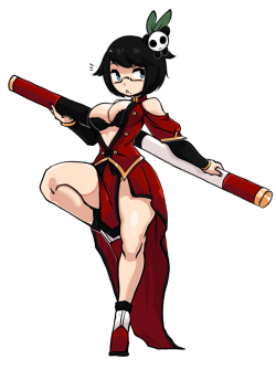 zanamaoria: Commission of a FFXIV character dressed up as Litchi