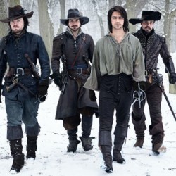      I’m watching The Musketeers                      