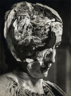 howtoseewithoutacamera: by Josef Sudek Plaster head, c. 1947
