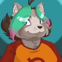 chuxwagon:and another blinking pixel avatar! This time for HeyTanukii