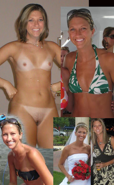 Amazing naked wife. Has pubic hair with small boobies.