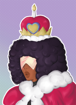 glasscube:  First time drawing Garnet! AND I tried a different