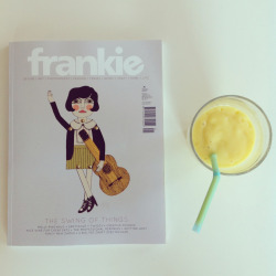 madebymaddy:  frankie & mango smoothies 