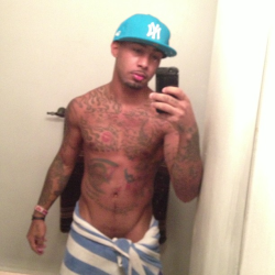 idgafwhawha:  idgafwhawha:  he know he just , tatted&sexy….