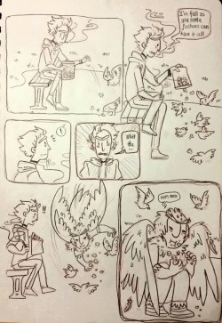 littlecoffeetree:  Well that’s how Rick met Bird person. 