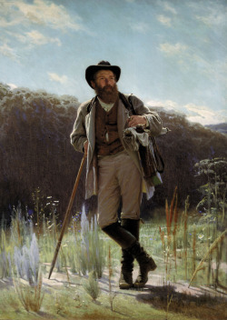 paintingispoetry:  Ivan Kramskoi, Portrait of the painter Ivan