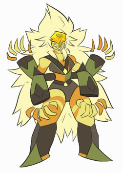 azzles:  its pretty much a glorified sketch but!! a jasper/peridot