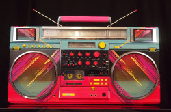 synthetixphotography:  JVC RC-M90 boombox, heavily customised