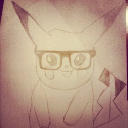 go-n-forever:  #pokemon #pikachu #nerd #beautiful #cute