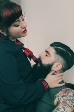 sheshootstoo:   She and He, a Series Freshie and Sean Xavier