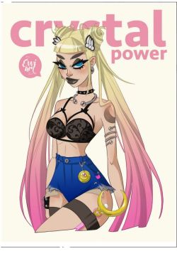 gaylor-moon:  drpixule:  Crystal Power Mars Power Venus Power