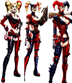 ha-harlequin:  Arkham City: Harley Quinn Concept Art.