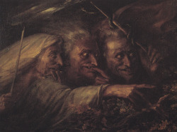sakrogoat:  Alexandre-Marie Colin - The Three Witches From Macbeth