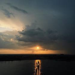 everydayegypt:  Feluccas are seen on the Nile River in Cairo,