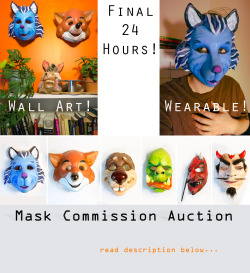 puppy-apollo:  blogshirtboy:  swatcher:  There’s only a day left on the auction! This is a great item to have on your wall. http://www.furaffinity.net/view/19834751/ Auction ends tomorrow at noon eastern. Get ready with your bids! Feel free to signal
