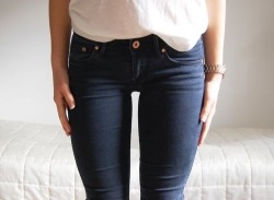 zoeypetit:  12whoami12:  Tight size 3 jeans that used to be from