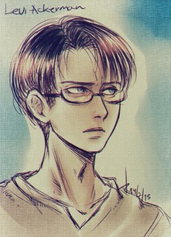 akarimarco:Sketch: Megane Rivai by AkariMarcoAs how it happens