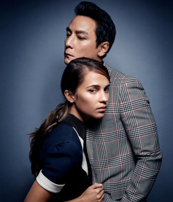 joewright:  Alicia Vikander & Daniel Wu by Mark Seliger for