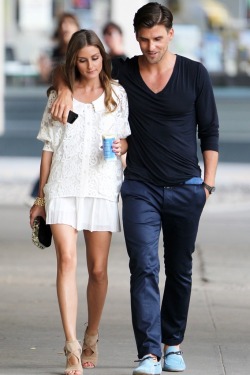 naimabarcelona:  Olivia Palermo & Johannes Huebl