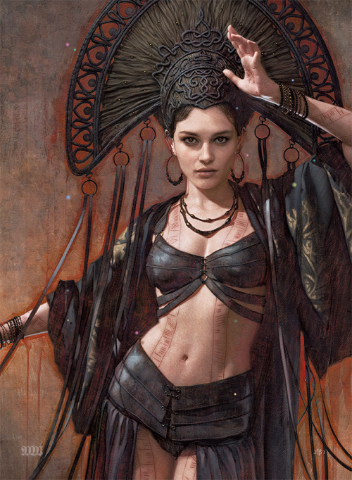 tombagshaw:  ‘Harbinger’-New piece from my Dark Kingdom series