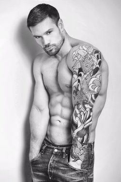 littlebigparty:  tattoosforguys:  Full Body Tattoos: Check out