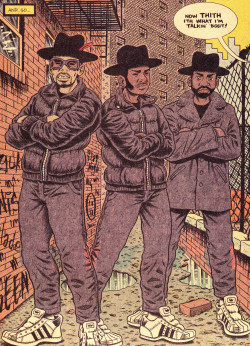 thecomicsvault:  RUN-D.M.C. HIP HOP FAMILY TREE #2By Ed Piskor