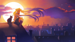 goannavanessastuff:  Sailor Moon by miyumon 
