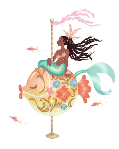 dylanbonner90:🧜🏾‍♀️🎠 Here is my fourth piece in