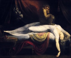 talesfromweirdland: The Nightmare (1781), by Swiss painter Henry