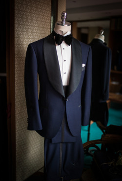 bntailor:Bespoke shawl collar tuxedo