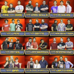 anakinnaberrie:  The official teams for the Rooster Teeth Inter-Office