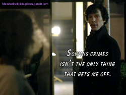 â€œSolving crimes isnâ€™t the only thing that gets me off.â€