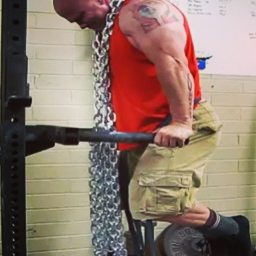 body2build:  #triceptuesday Sometimes I wear my bling when I train. #powerlifters #rawpowerlifter #teamrpts #trinitymethod #bodybuilding #triceps