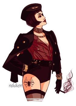 noldien: Shakky, per @missmungoe‘s request for my pin-up series,